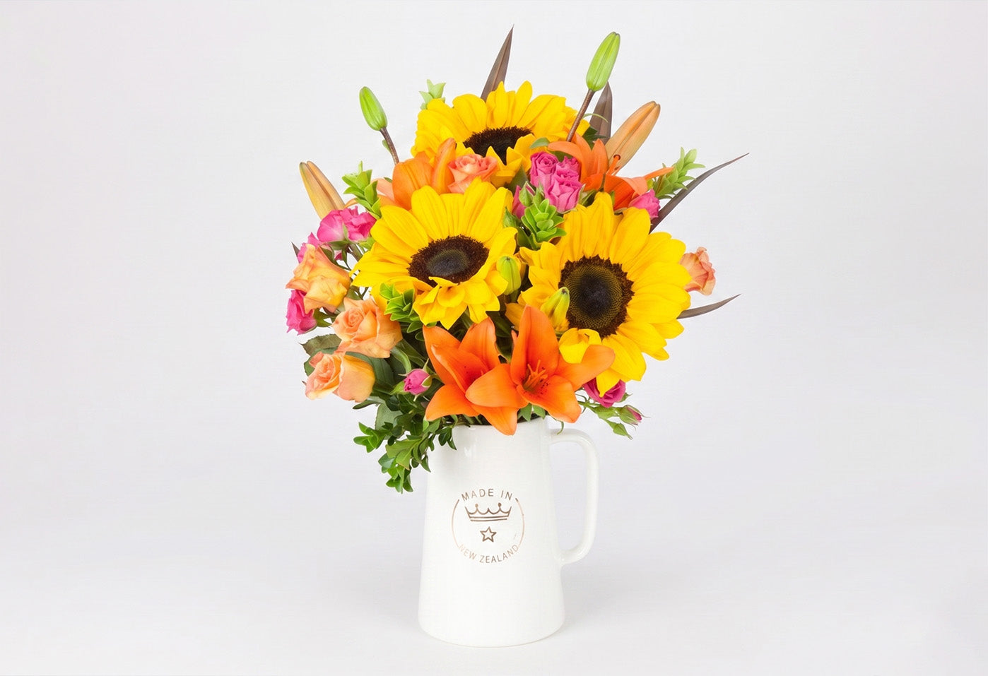 Bright Mixed Blooms