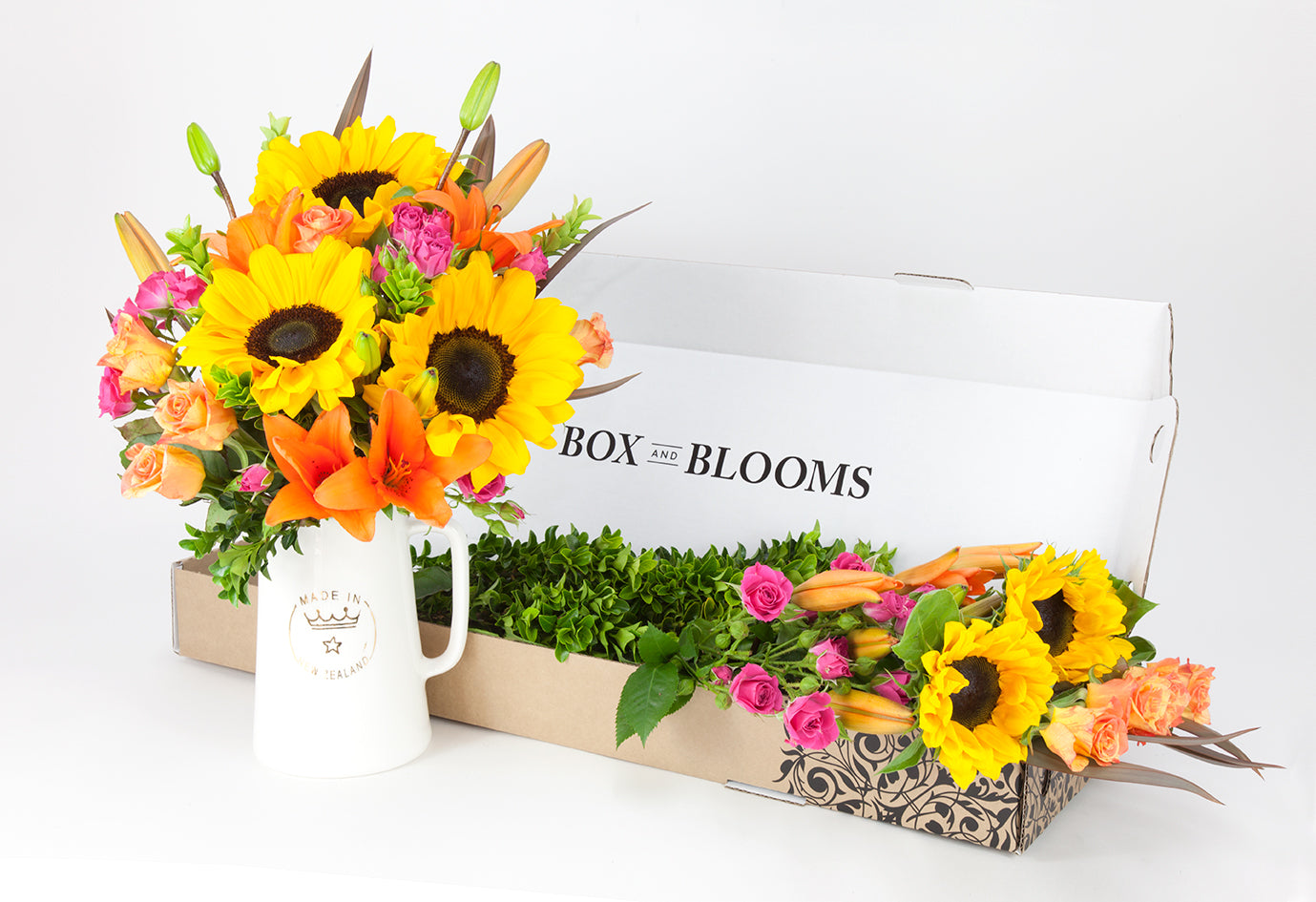 Bright Mixed Blooms